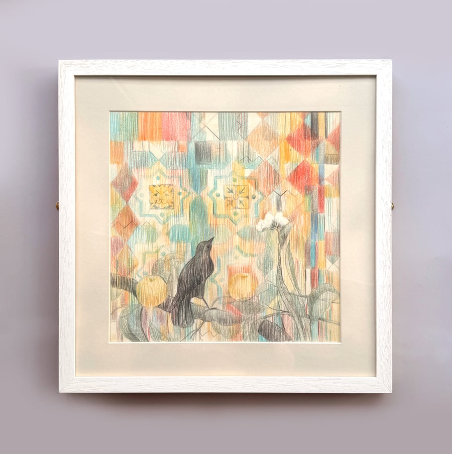 Welsh Reverie. Right panel of the Necessity or Desire diptych