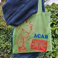 Image 2 of 'YOUNG MAN' ACAB TOTE BAG