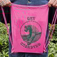 Image 3 of GAY CAERDYDD DRAWSTRING BAG