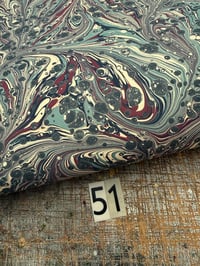 Image 4 of Marbled Paper Assorted Listing - Sheets 49-52 (to purchase individually)