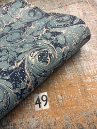 Image 2 of Marbled Paper Assorted Listing - Sheets 49-52 (to purchase individually)