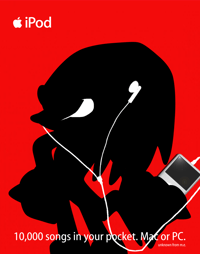 Image 2 of iPod Poster - Knuckles