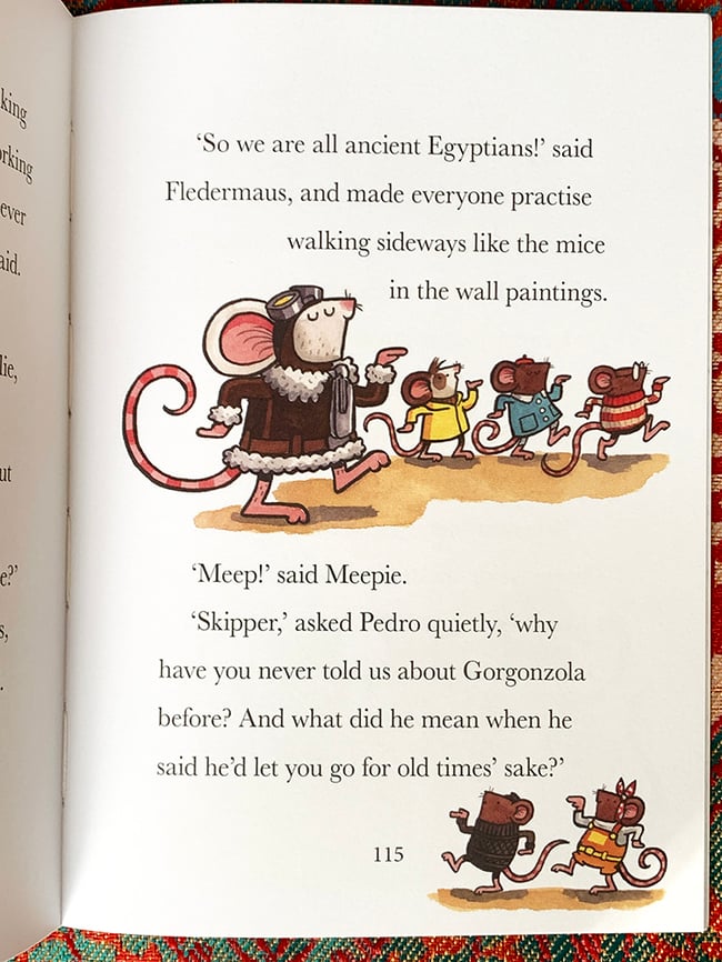 Of Mice and Mummies: Walking like Egyptians