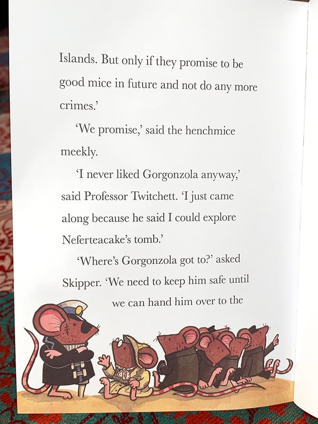 Of Mice and Mummies: Skipper and Contrite Henchmice