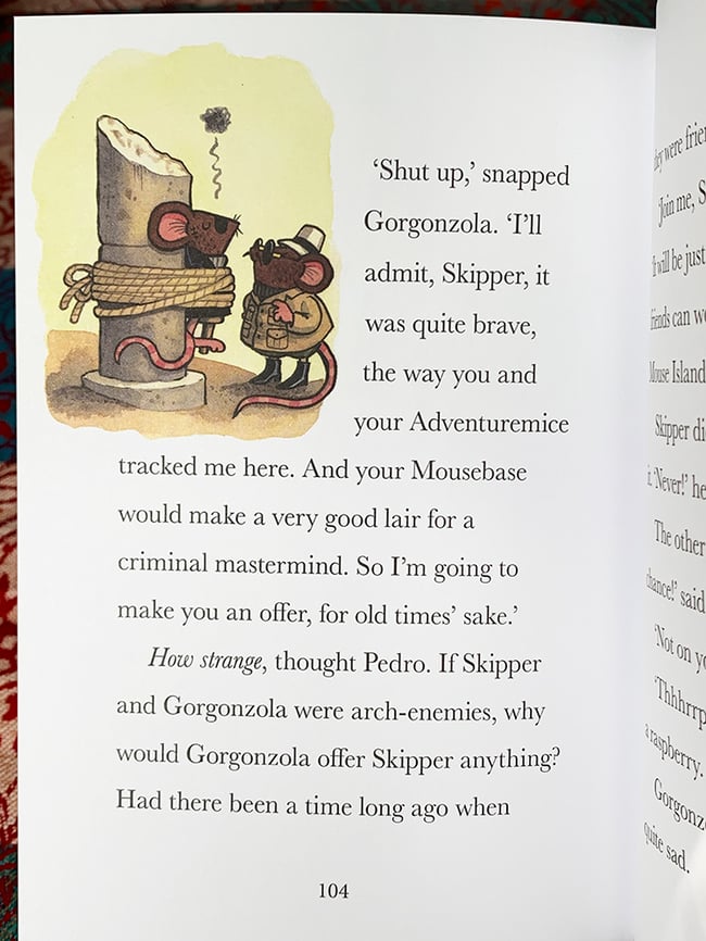 Of Mice and Mummies: Skipper captured