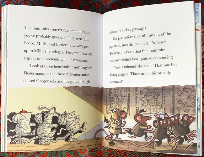 Of Mice and Mummies: Those aren't historically accurate!