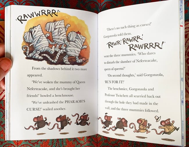 Of Mice and Mummies: Baddies on the run