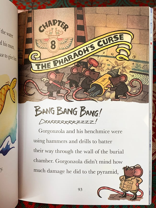 Of Mice and Mummies: Henchmice break into the tomb