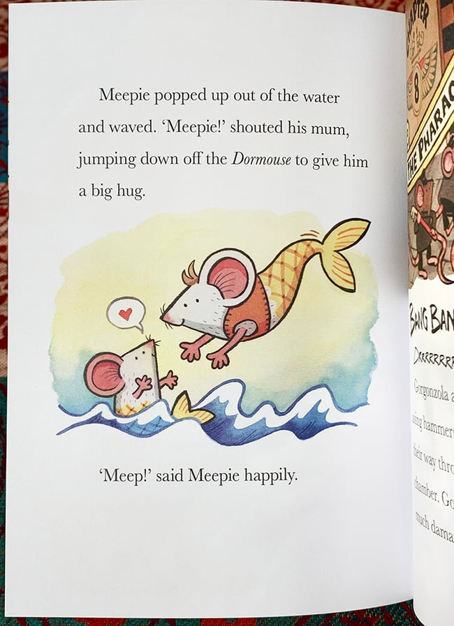 Of Mice and Mummies: Meepie reunited with his mum