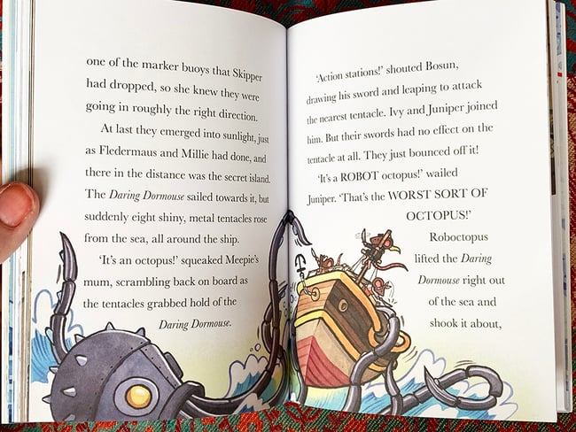 Of Mice and Mummies: Roboctopus attacks the Daring Dormouse