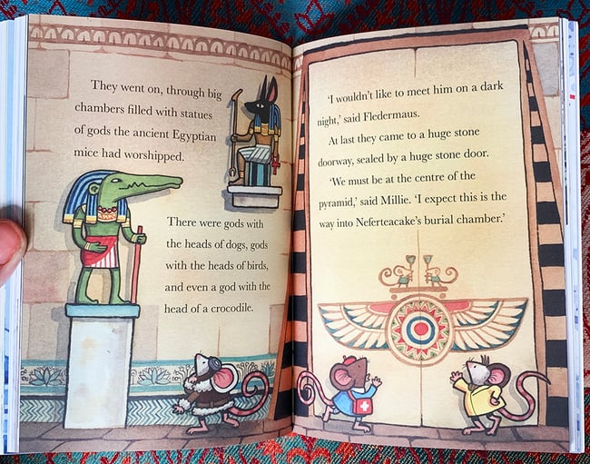 Of Mice and Mummies: Doors to Neferteacake's Burial Chamber