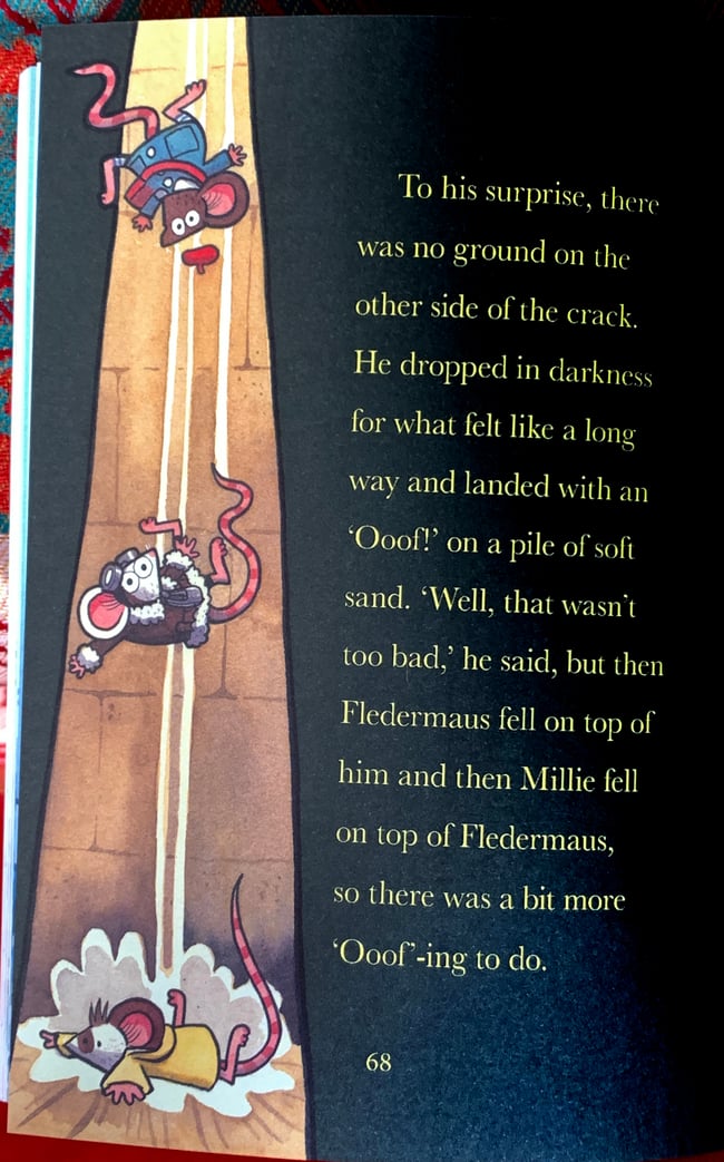 Of Mice and Mummies: Down the gap! 