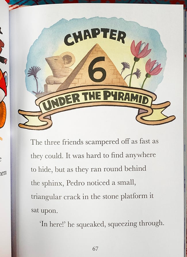 Of Mice and Mummies: Pyramid Chapter Head