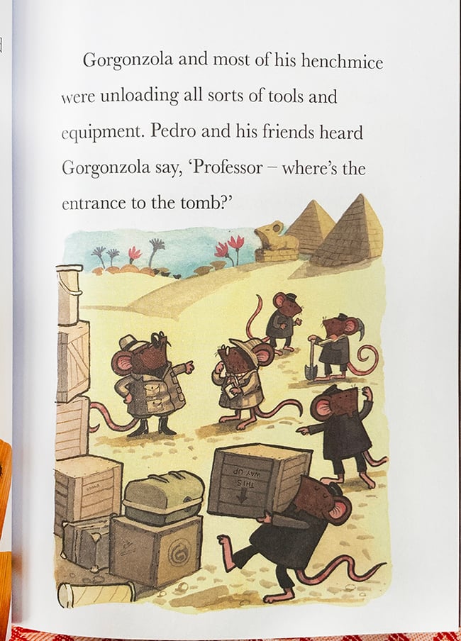 Of Mice and Mummies: Henchmice unload the yacht