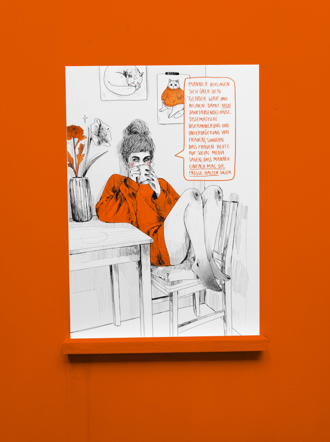 Fresse halten – FineArt Print A4