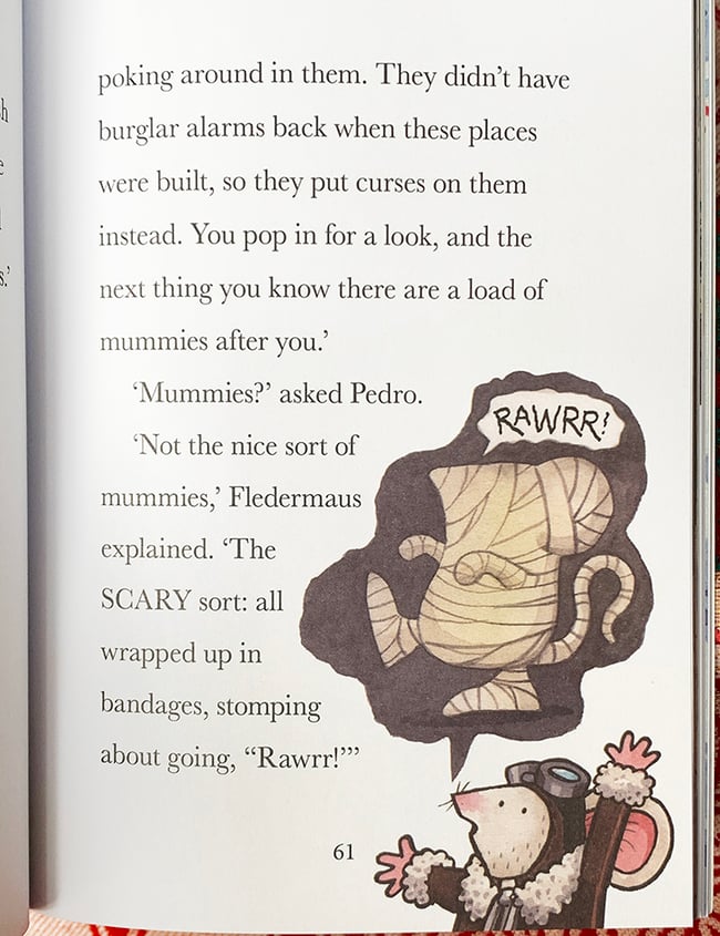 Of Mice and Mummies: Fledermaus imagines a mummy