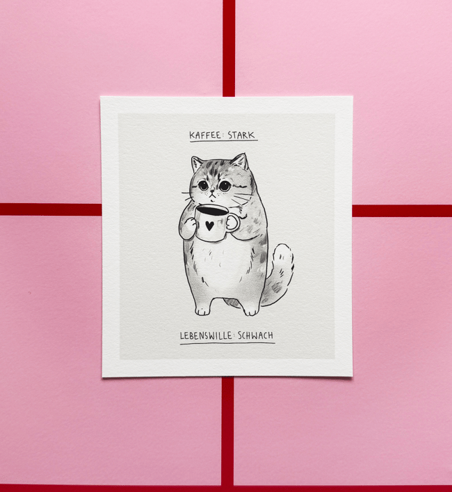 Lebenswille – FineArt Print (12,5x14cm)