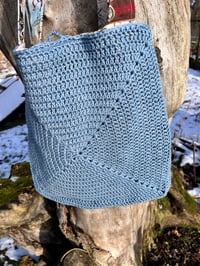 Image 5 of Large Crochet Tote Bag 
