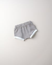 Image 1 of BLOOMER ALIX rayé, noir | Certifié Oeko-Tex