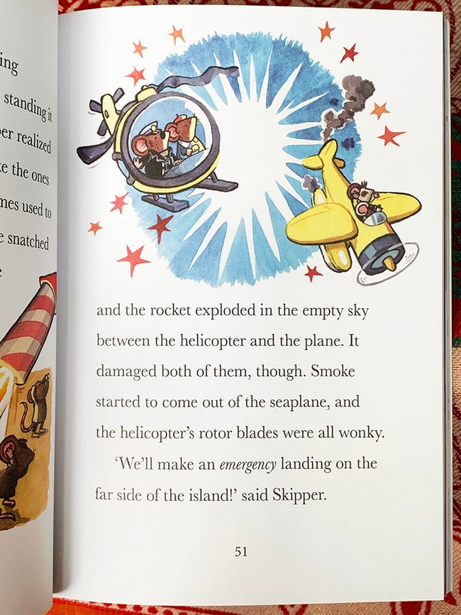 Of Mice and Mummies: The rocket explodes!