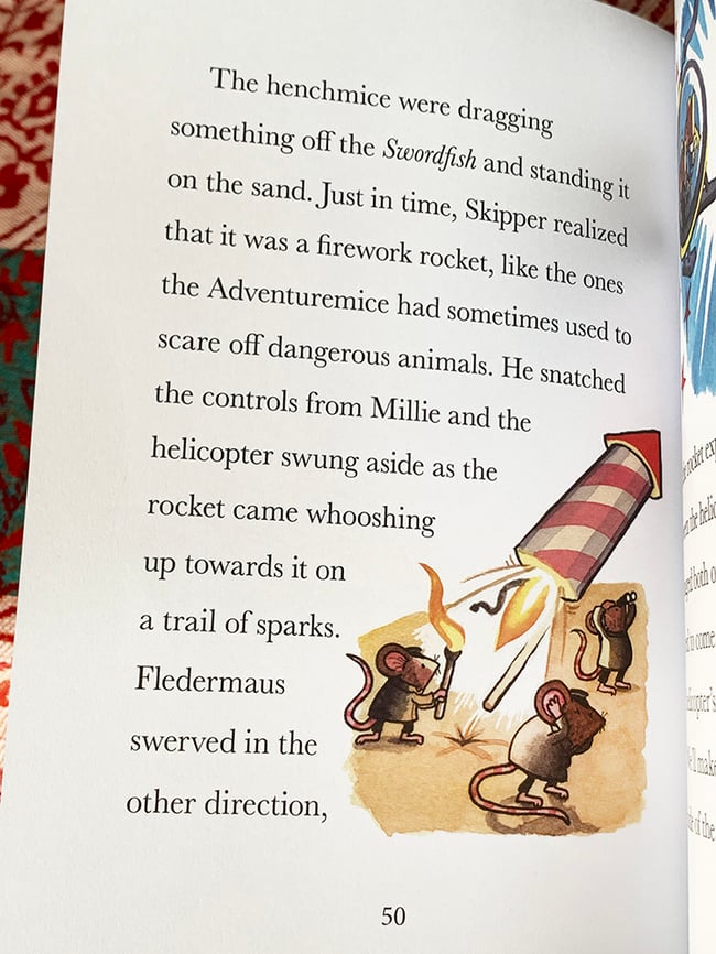Of Mice and Mummies: Henchmice light the rocket