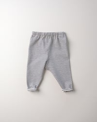 Image 1 of LEGGING ALMA rayé, noir | Certifié Oeko-Tex