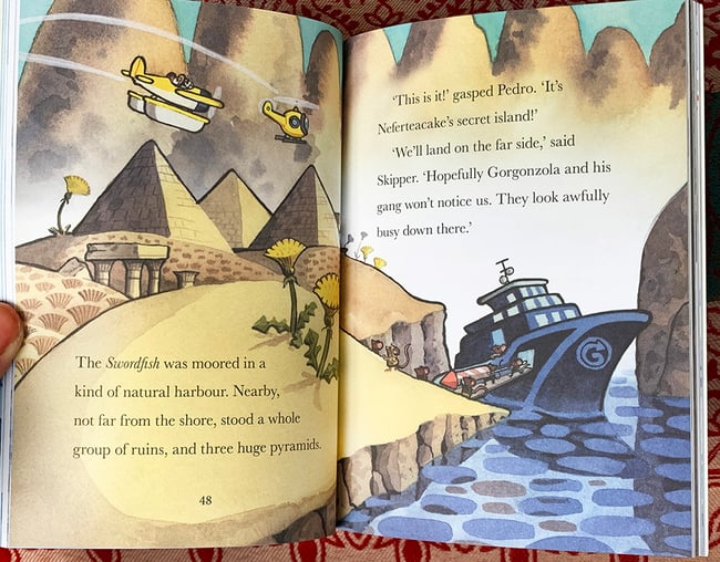 Of Mice and Mummies: Gorgonzola's Landing