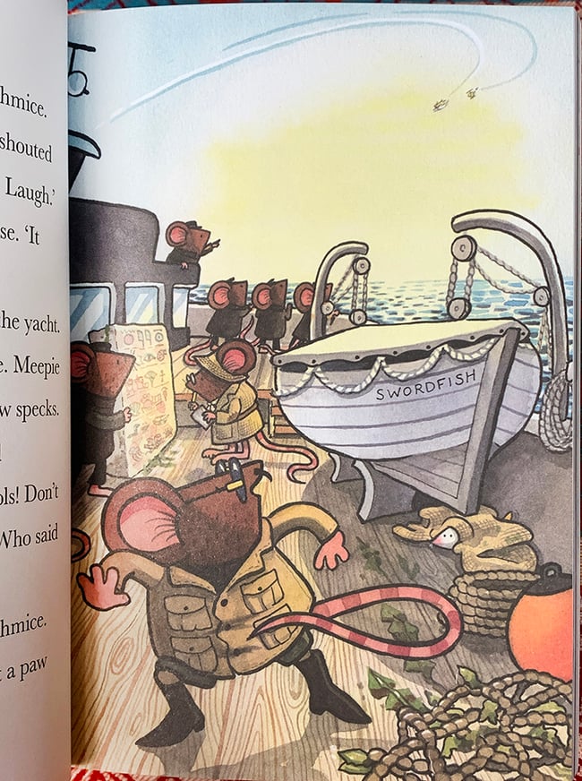 Of Mice and Mummies: Aboard the Swordfish