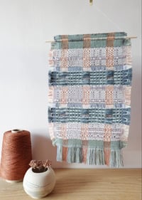 Image 1 of WOVEN WALL HANGING ‘CORNFLOWER’