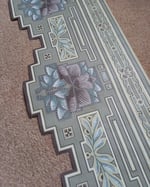 1990s Vintage Imperial Wallpaper Borders - Art Deco Nouveau Dark Academia - (Set of 3 Rolls) thumbnail 2