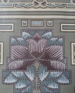 1990s Vintage Imperial Wallpaper Borders - Art Deco Nouveau Dark Academia - (Set of 3 Rolls) thumbnail 7