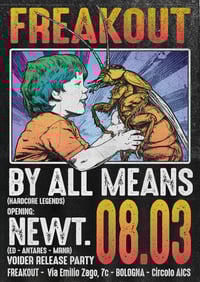 Concerto BY ALL MEANS, NEWT. + Newt. "Voider" LP