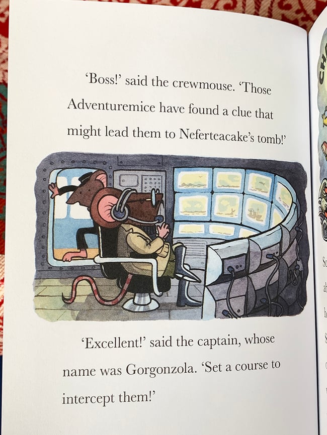 Of Mice and Mummies: Gorgonzola's Control Room