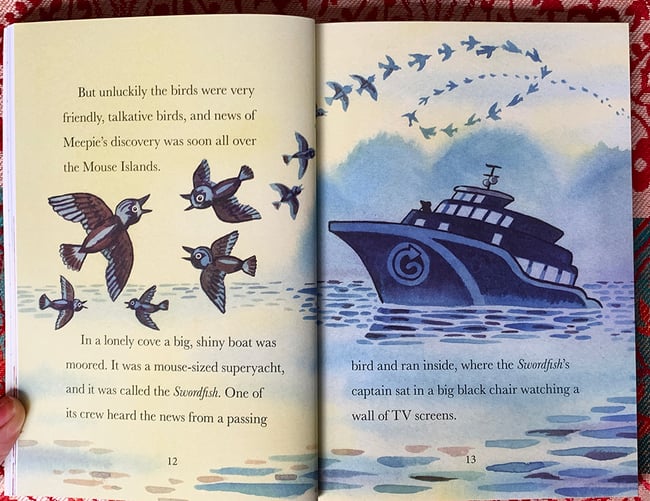 Of Mice and Mummies: Gorgonzola's Super Yacht