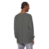 Image 7 of Unisex Garment-dyed Long Sleeve T-Shirt