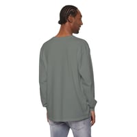 Image 10 of Unisex Garment-dyed Long Sleeve T-Shirt