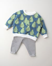 Image 9 of SWEAT CAMILLE - illustration poires | Coton biologique