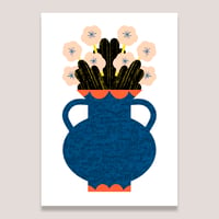 Image 1 of Vase with Flowers I