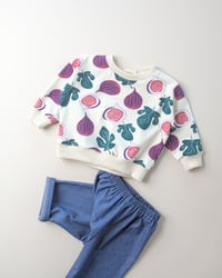 Image 1 of T-SHIRT ORSO - illustration figues | Coton biologique