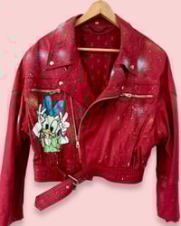 Image 2 of TODAY IS THE BEST DAY   ✘ IBIZA LEATHER JACKET  ✘ VINTAGE BLAZER ✘ UPCYCLED