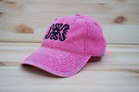 Image 4 of Embroidered Cap — washed pink