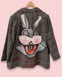 Image 3 of 222 LOVE IS MY RELIGION  ✘ IBIZA BUNNY JACKET  ✘VINTAGE BLAZER ✘UPCYCLED