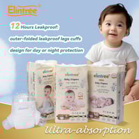 Image 1 of Elintree Premium Baby Diapers S -52 Pcs 