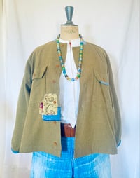 Image 4 of Odc 19 - olive wool