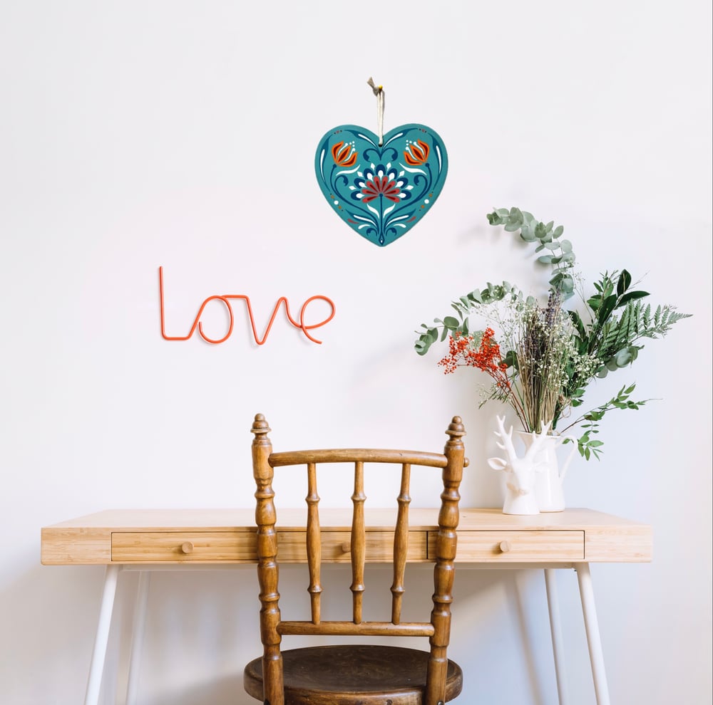 Image of Suspension coeur Folk