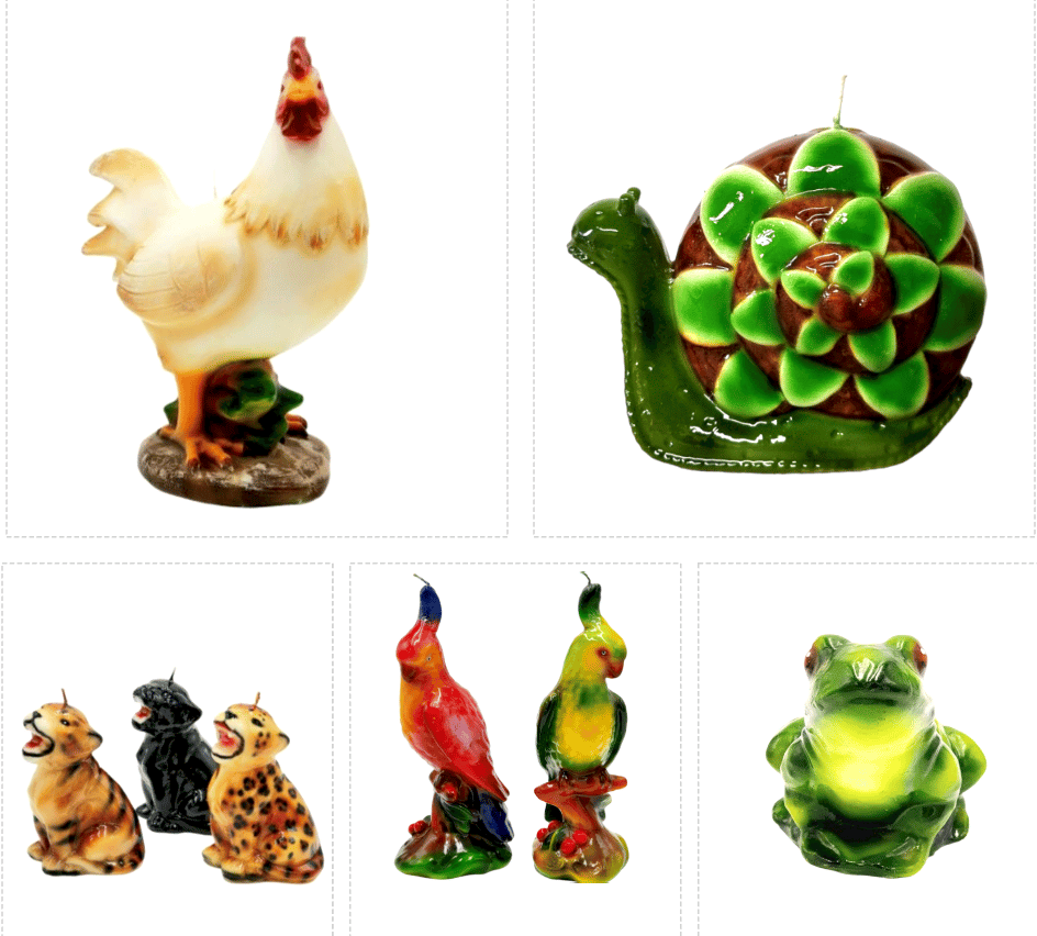 Candles in Animal Shapes - Image 1 of 9