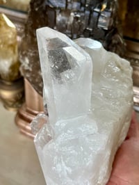 Image 4 of Clear Quartz Points Cluster Display Piece #2597