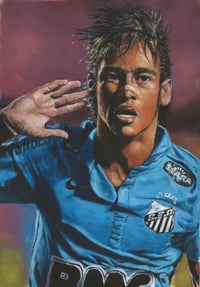 "The Boy from Santos" Original Artwork