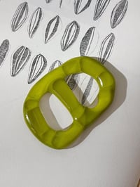 Image 1 of Scarf Ring Lime
