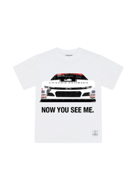 Image 1 of WHITE NOW YOU SEE ME TEE